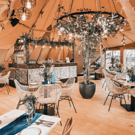 Tente terrasse restaurant