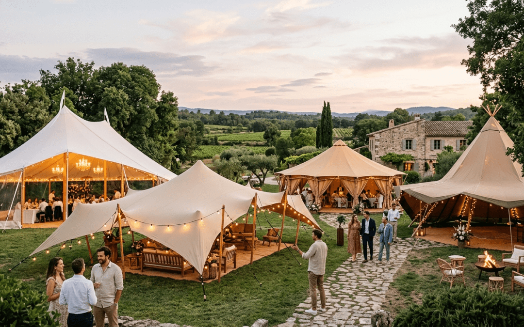 Location Tente de Mariage : Trouver le bon matériel