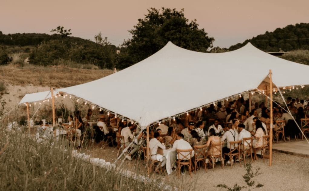 Structure de réception - Tente stretch