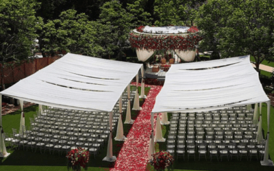 Mariage à l’hôtel : aménager le jardin