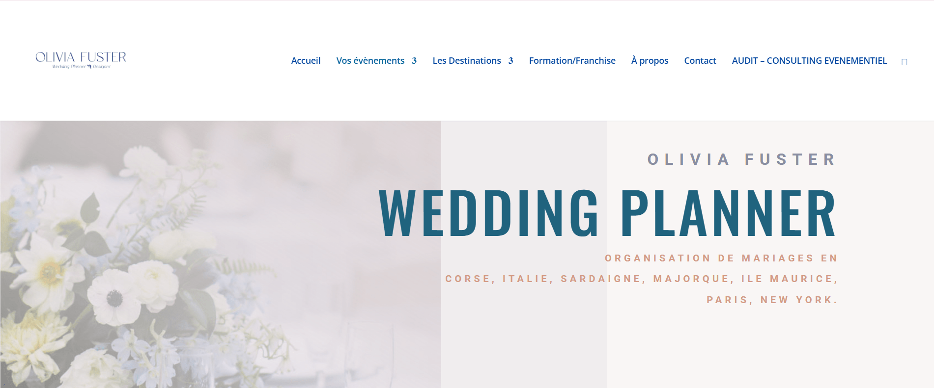 Top 5 Wedding Planner en Corse - Olivia Fuster