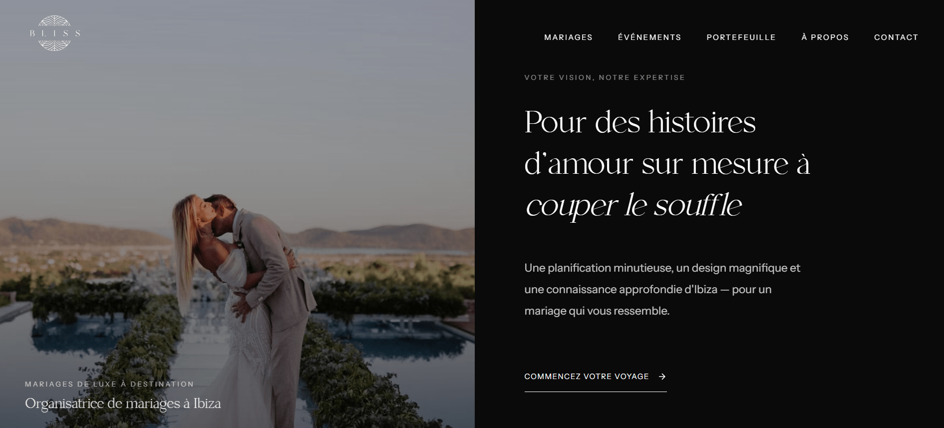 Wedding planners Ibiza - Bliss